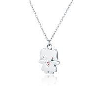 Collana Brand Donna Kidz in Acciaio Cristallo 05NK018 - 05NK018